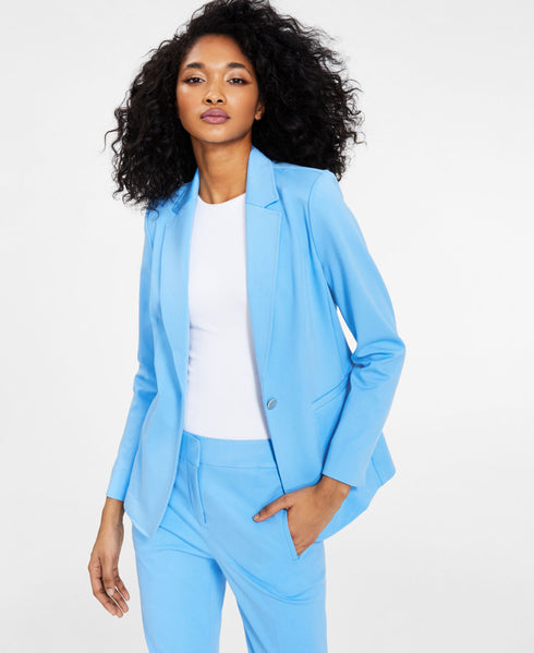 Bar III One Button Blazer